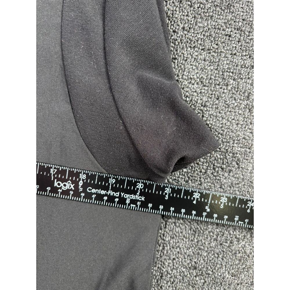 Carhartt Scrub Shirt Womens XL Black Force V Neck Pockets Stretch Top - Picture 7 of 8